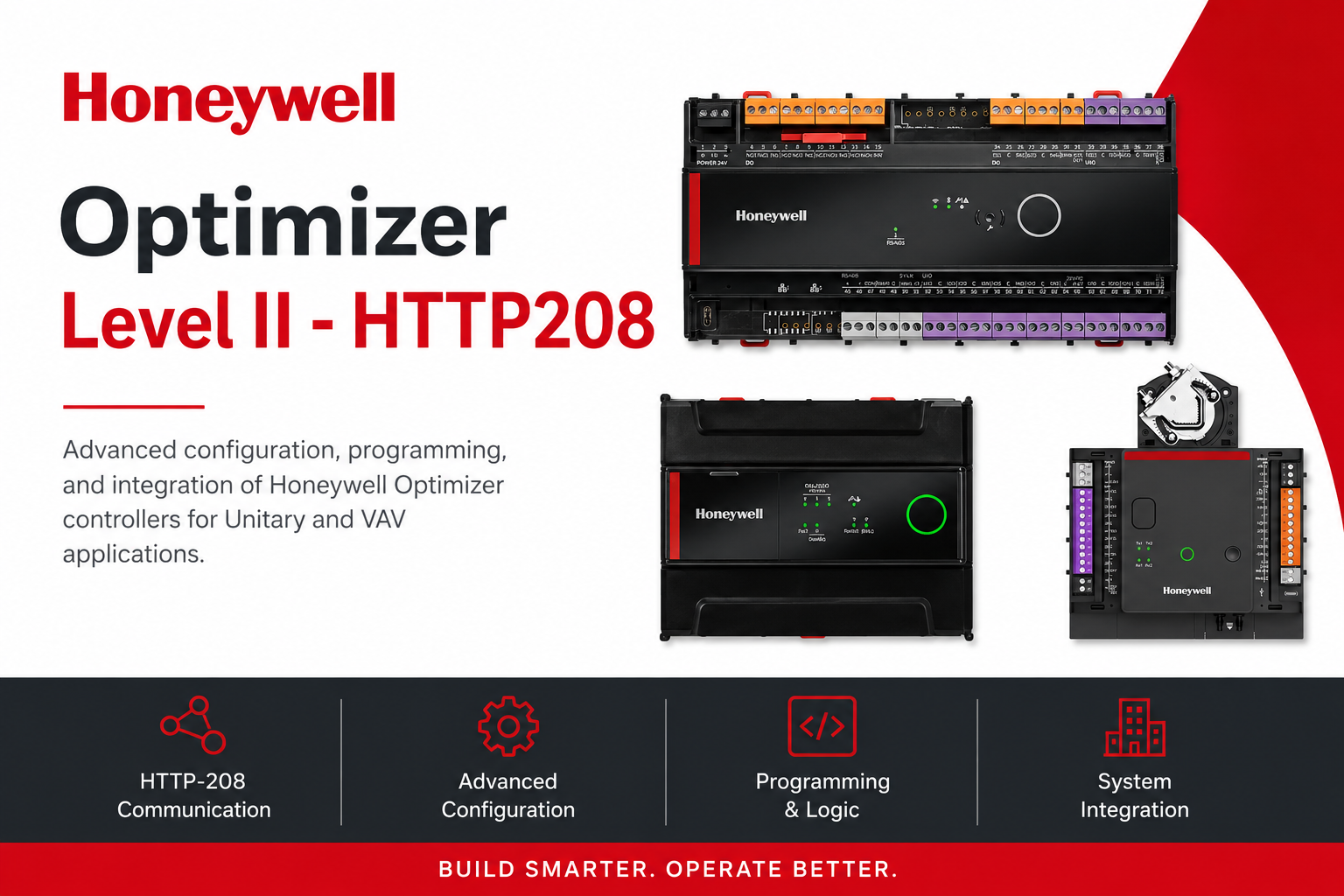Honeywell Optimizer Unitary Technical Certification (HTTP-208B) HTTP-208B